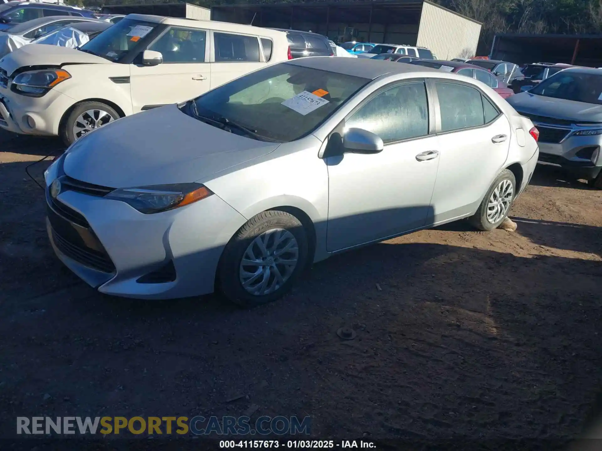 2 Photograph of a damaged car 2T1BURHEXKC208686 TOYOTA COROLLA 2019