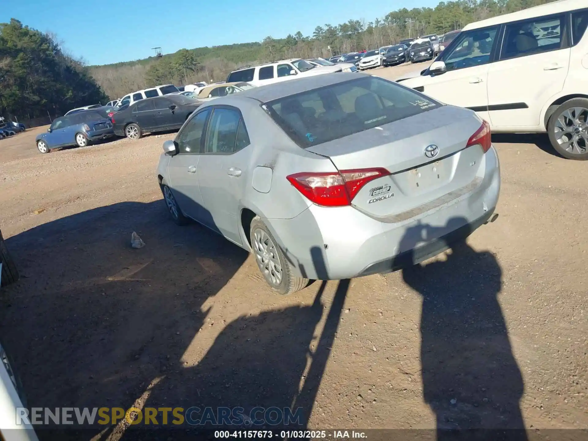 3 Photograph of a damaged car 2T1BURHEXKC208686 TOYOTA COROLLA 2019