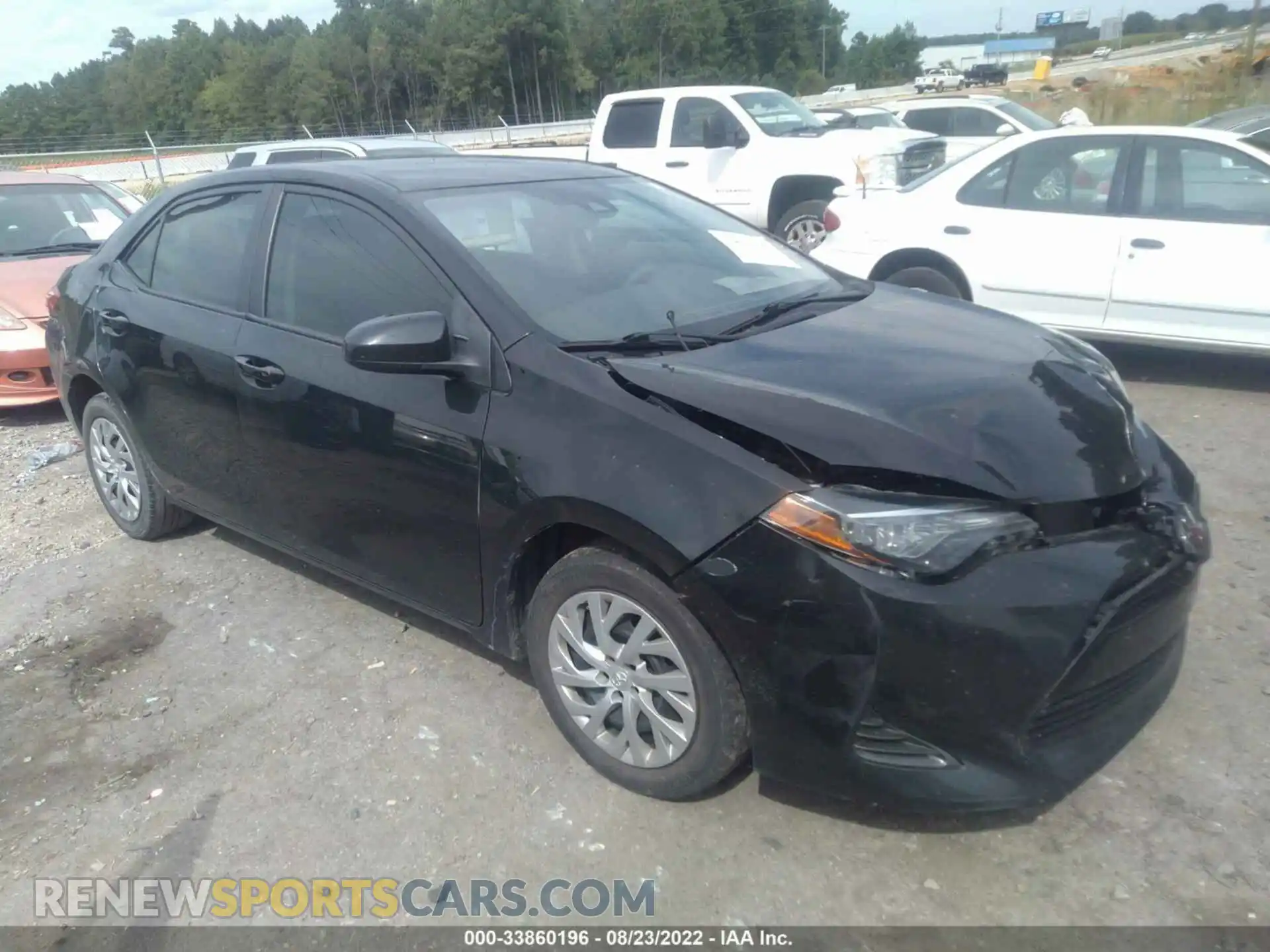 1 Photograph of a damaged car 2T1BURHEXKC209319 TOYOTA COROLLA 2019