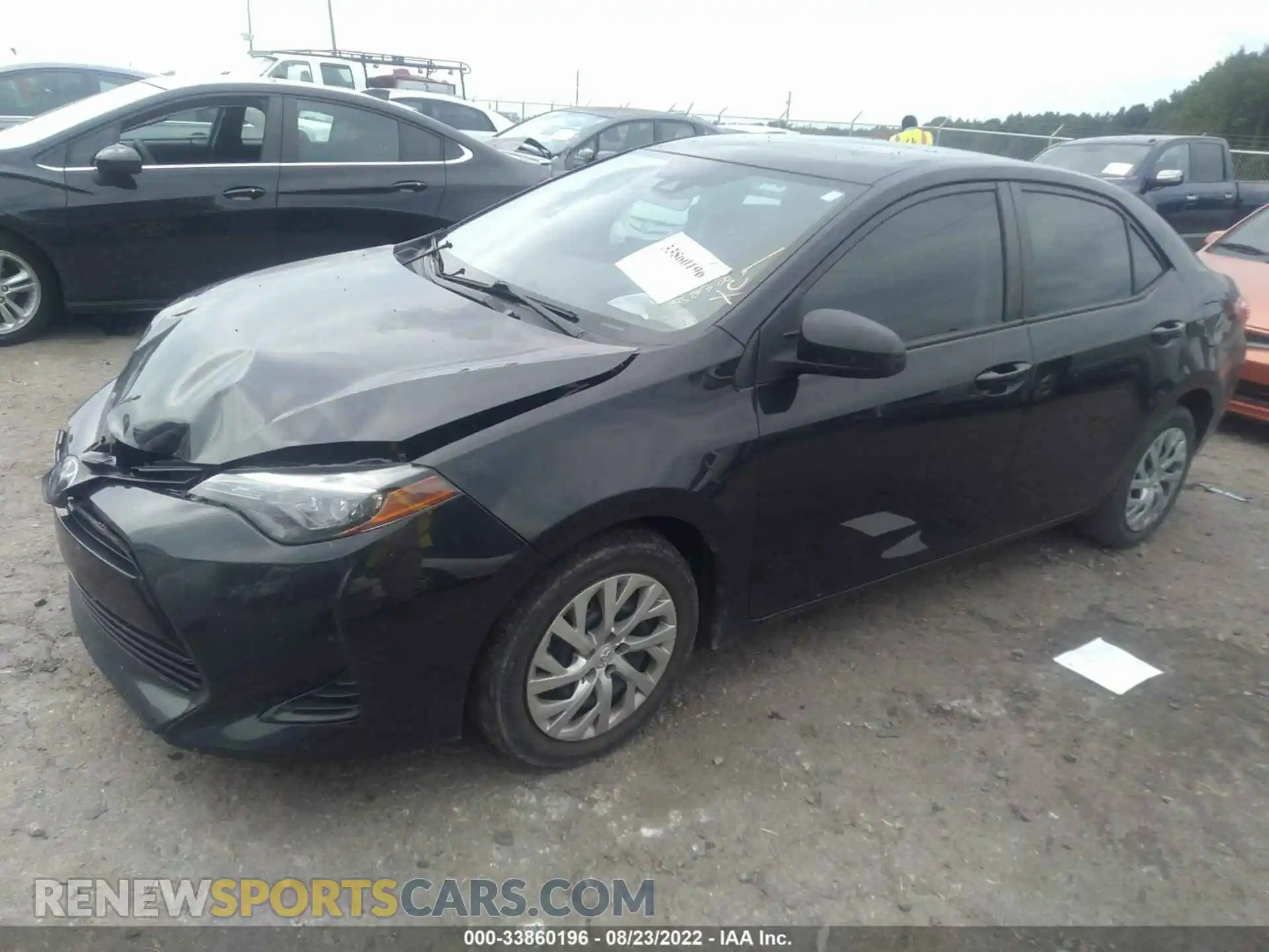 2 Photograph of a damaged car 2T1BURHEXKC209319 TOYOTA COROLLA 2019