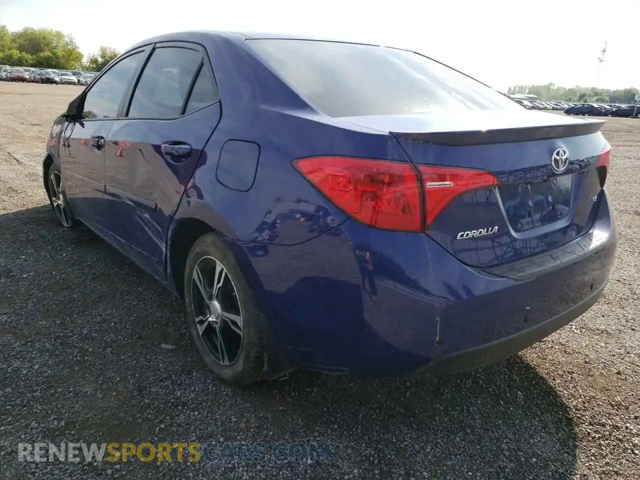 3 Photograph of a damaged car 2T1BURHEXKC209658 TOYOTA COROLLA 2019