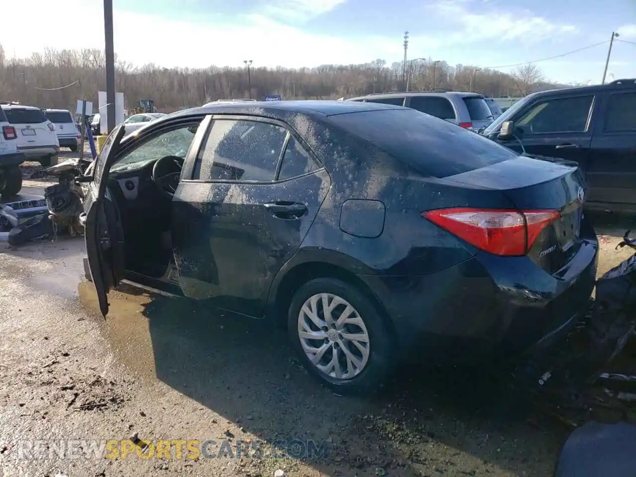 2 Photograph of a damaged car 2T1BURHEXKC210566 TOYOTA COROLLA 2019