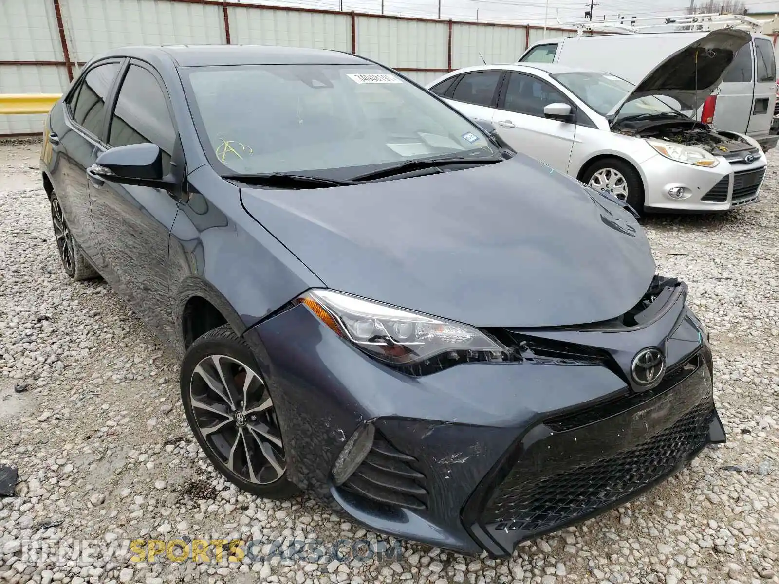 1 Photograph of a damaged car 2T1BURHEXKC214486 TOYOTA COROLLA 2019