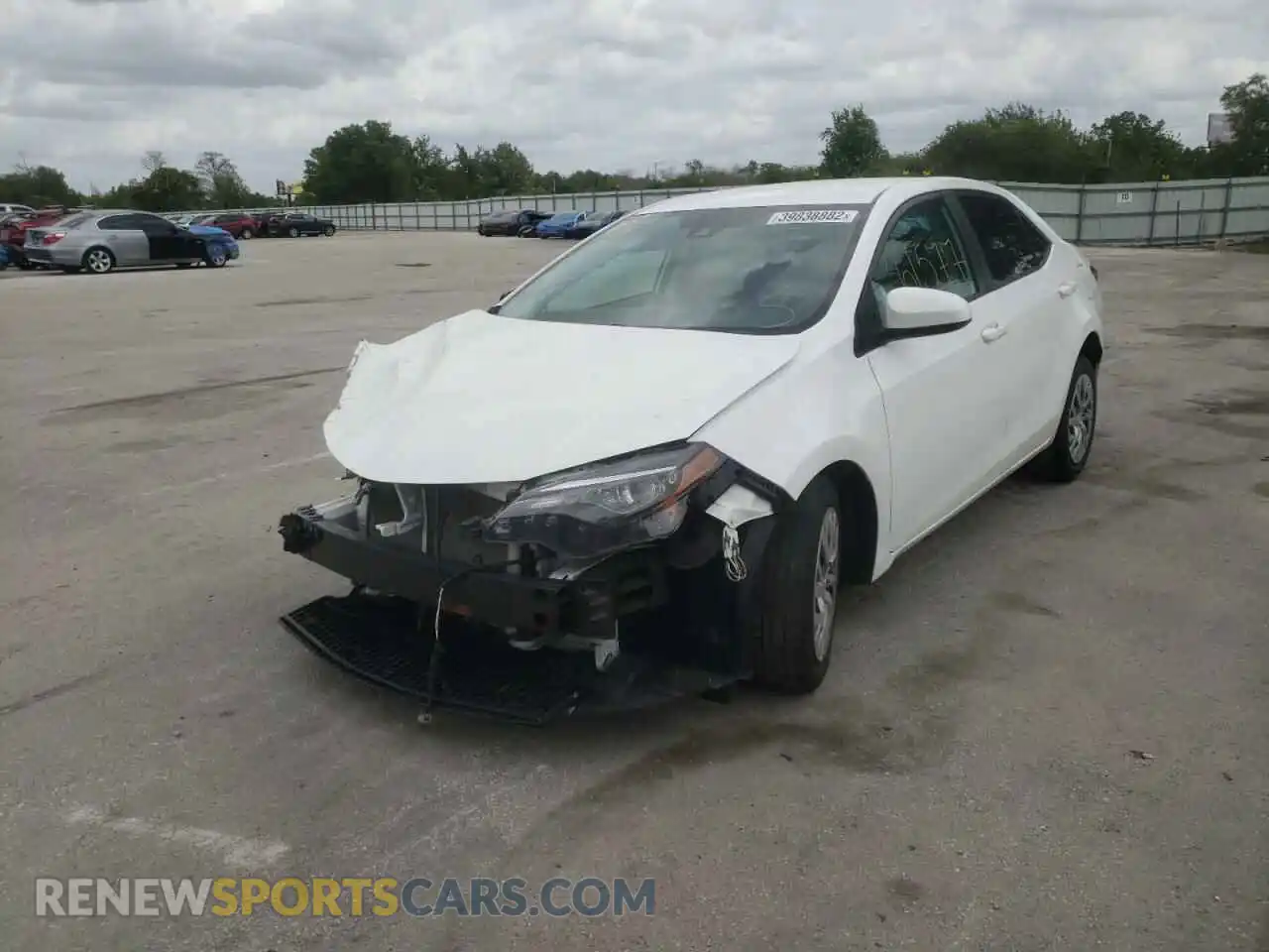 2 Фотография поврежденного автомобиля 2T1BURHEXKC214911 TOYOTA COROLLA 2019