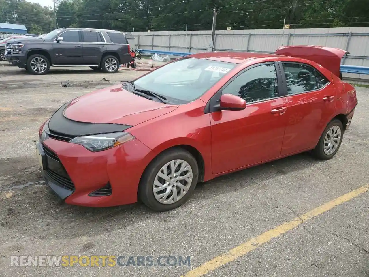 1 fotografías del automóvil dañado 2T1BURHEXKC215654 TOYOTA COROLLA 2019