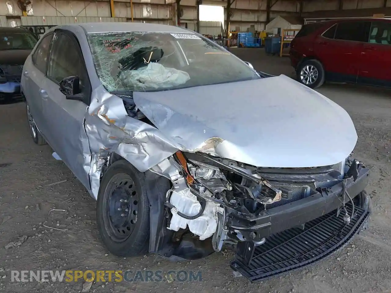 1 Photograph of a damaged car 2T1BURHEXKC217288 TOYOTA COROLLA 2019