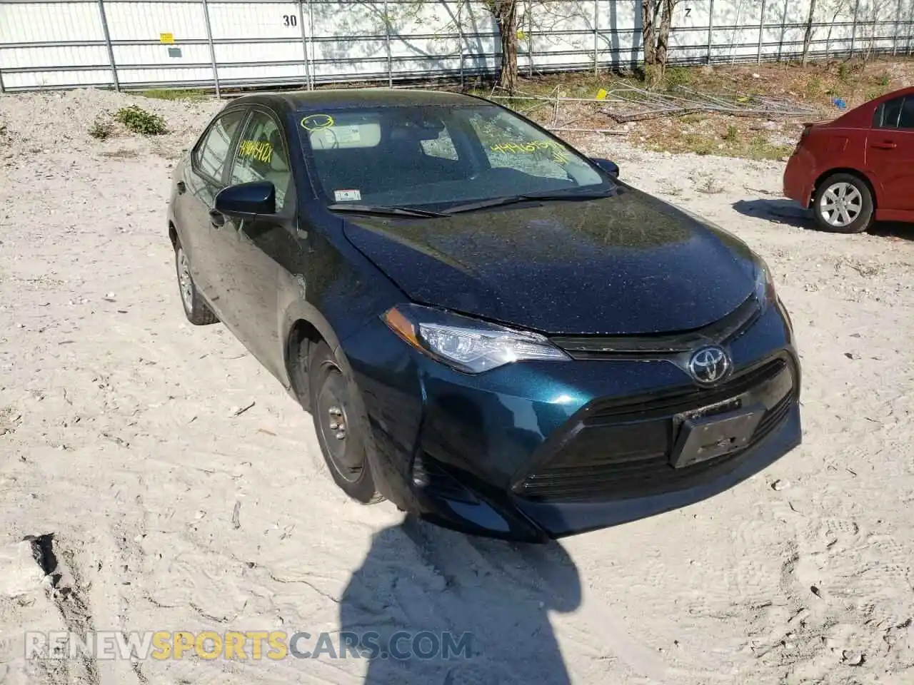 1 Photograph of a damaged car 2T1BURHEXKC217498 TOYOTA COROLLA 2019