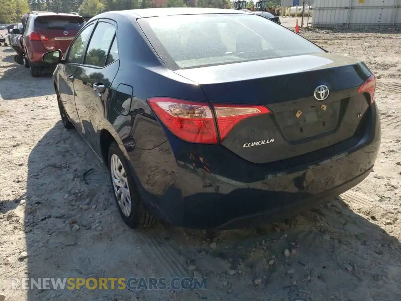 3 Photograph of a damaged car 2T1BURHEXKC217498 TOYOTA COROLLA 2019