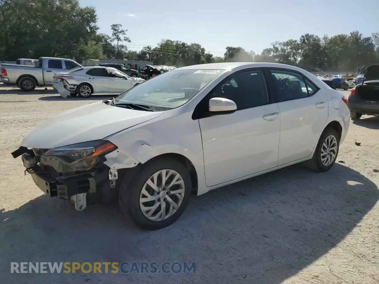 1 Photograph of a damaged car 2T1BURHEXKC219574 TOYOTA COROLLA 2019