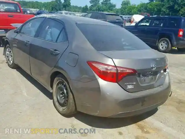 3 Photograph of a damaged car 2T1BURHEXKC219638 TOYOTA COROLLA 2019