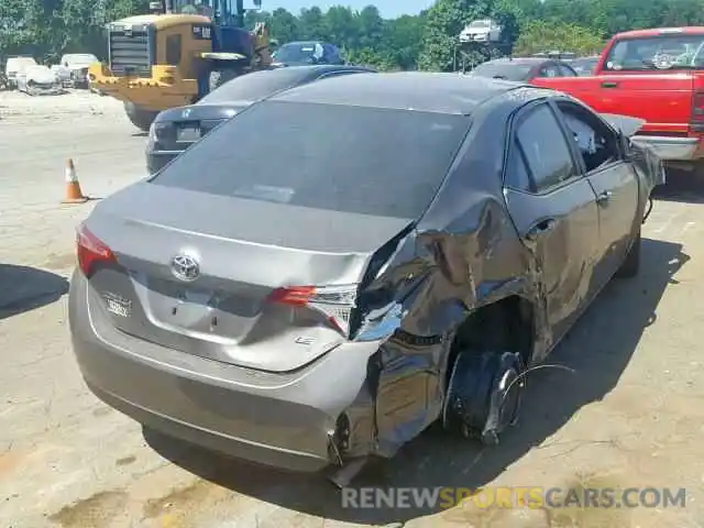 4 Photograph of a damaged car 2T1BURHEXKC219638 TOYOTA COROLLA 2019