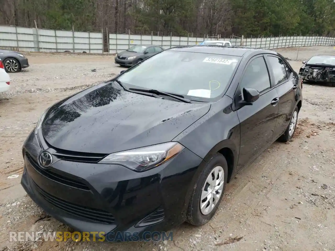2 Photograph of a damaged car 2T1BURHEXKC222636 TOYOTA COROLLA 2019