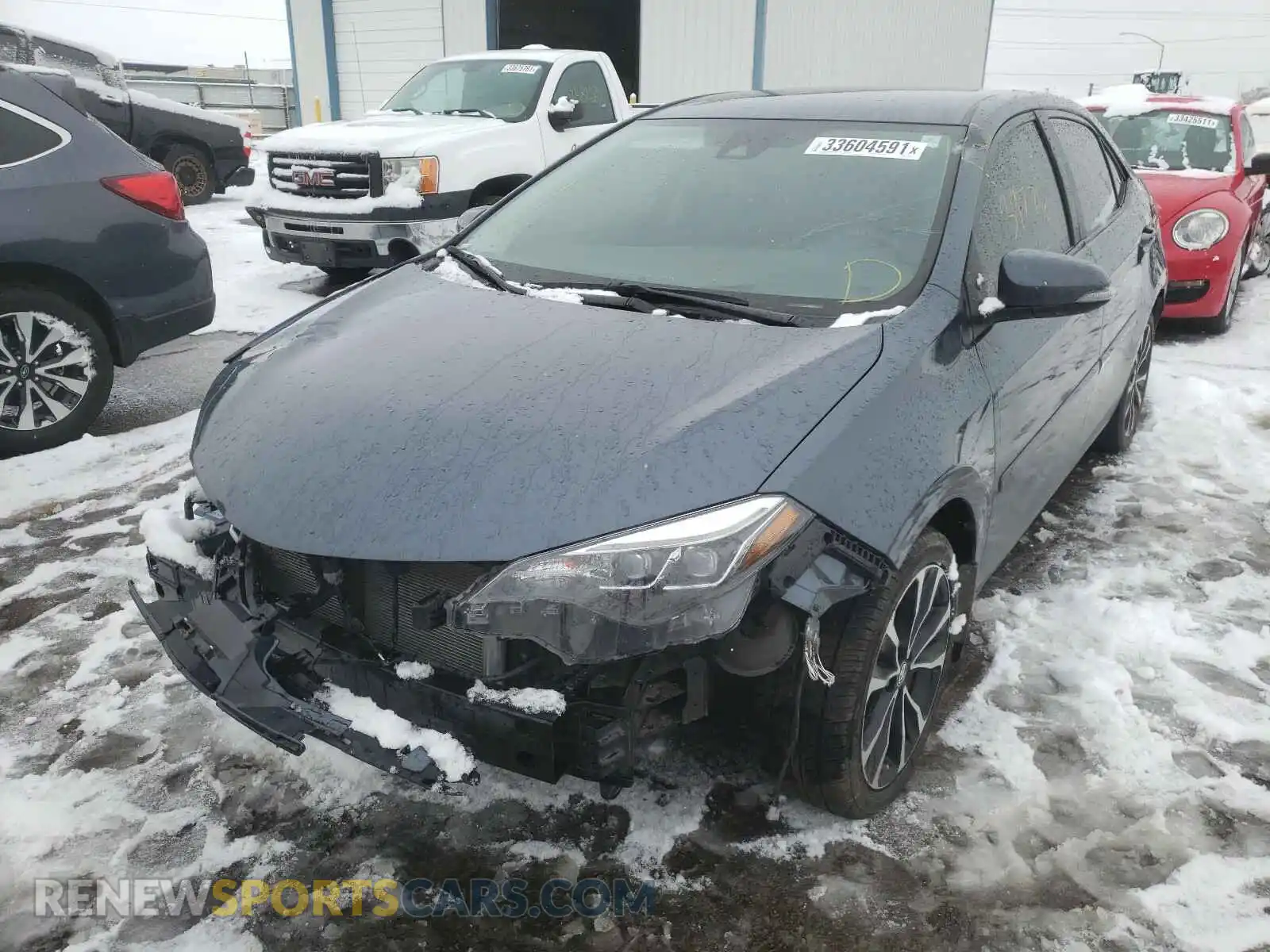 2 Photograph of a damaged car 2T1BURHEXKC225228 TOYOTA COROLLA 2019