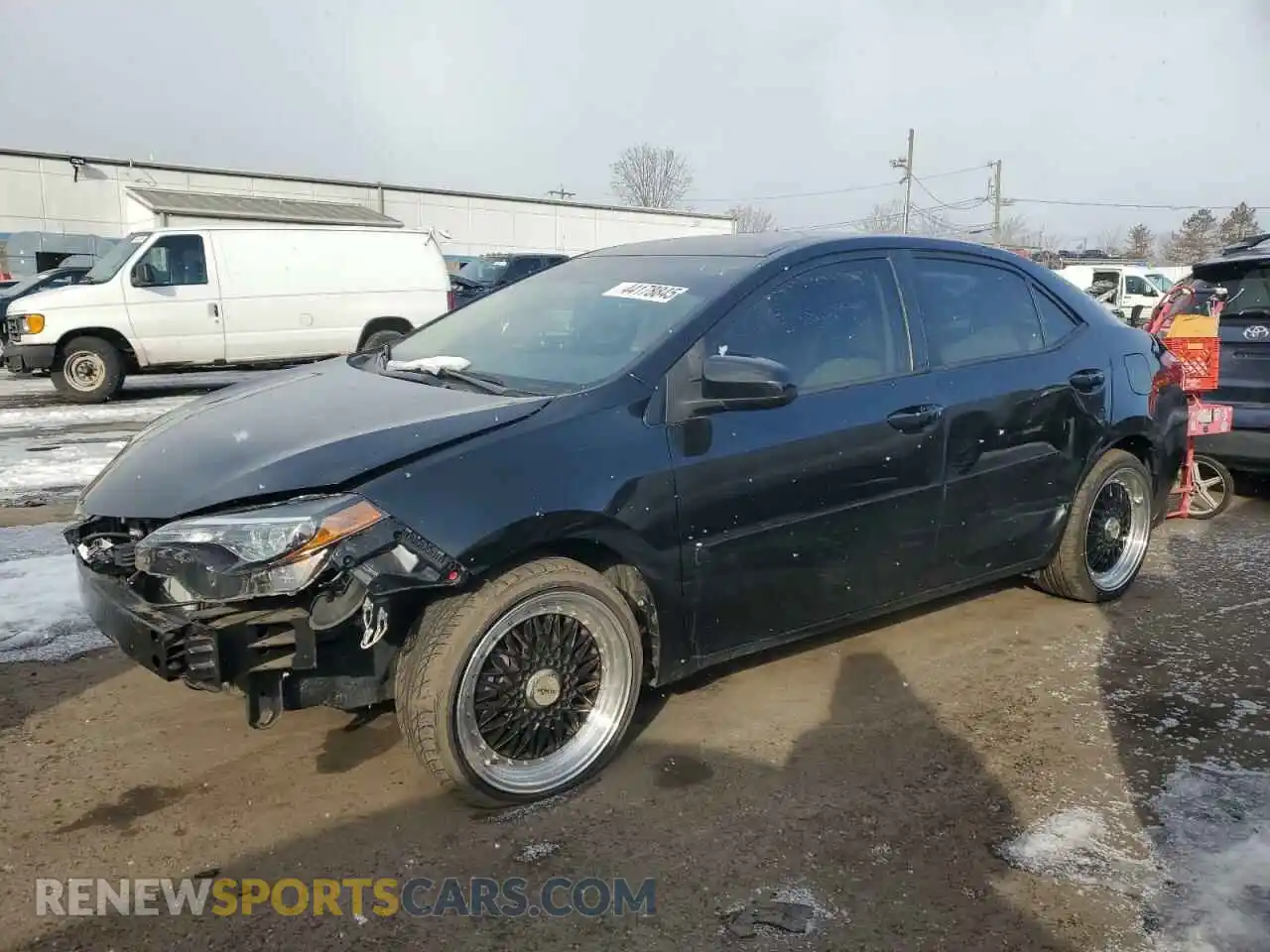 1 Photograph of a damaged car 2T1BURHEXKC227108 TOYOTA COROLLA 2019