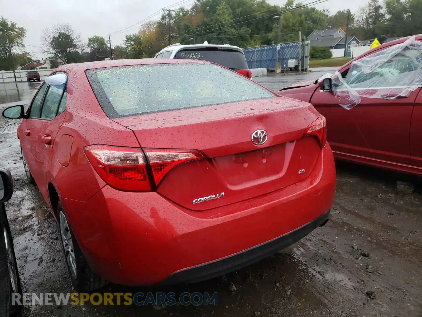 3 Photograph of a damaged car 2T1BURHEXKC227481 TOYOTA COROLLA 2019