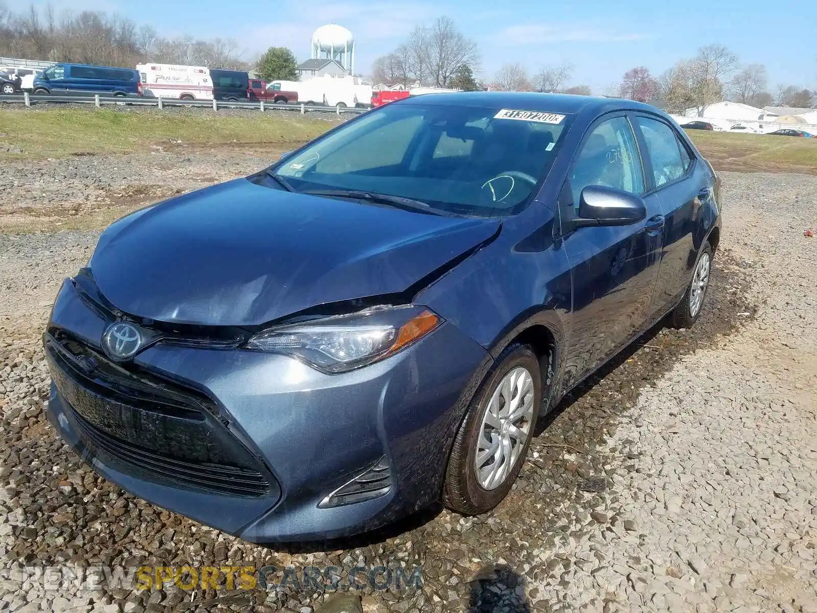 2 Photograph of a damaged car 2T1BURHEXKC230896 TOYOTA COROLLA 2019