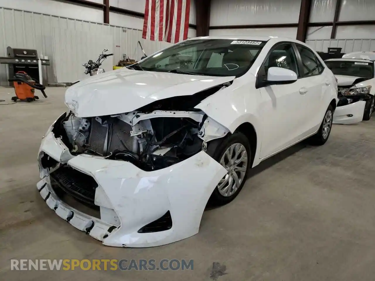 2 Photograph of a damaged car 2T1BURHEXKC232096 TOYOTA COROLLA 2019
