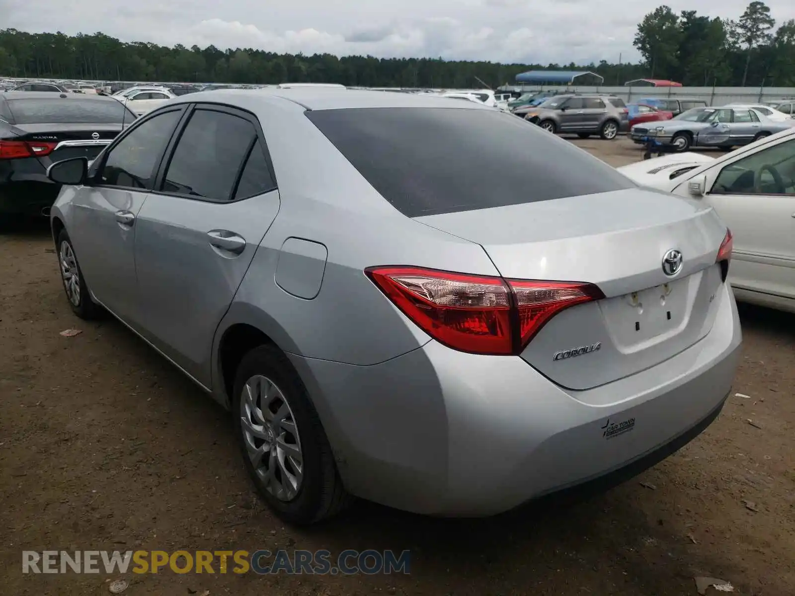 3 Photograph of a damaged car 2T1BURHEXKC232101 TOYOTA COROLLA 2019