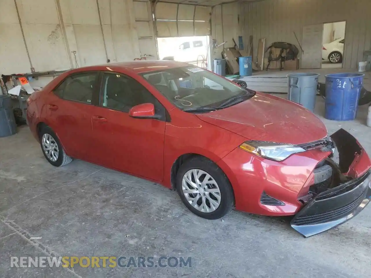 1 Photograph of a damaged car 2T1BURHEXKC233958 TOYOTA COROLLA 2019