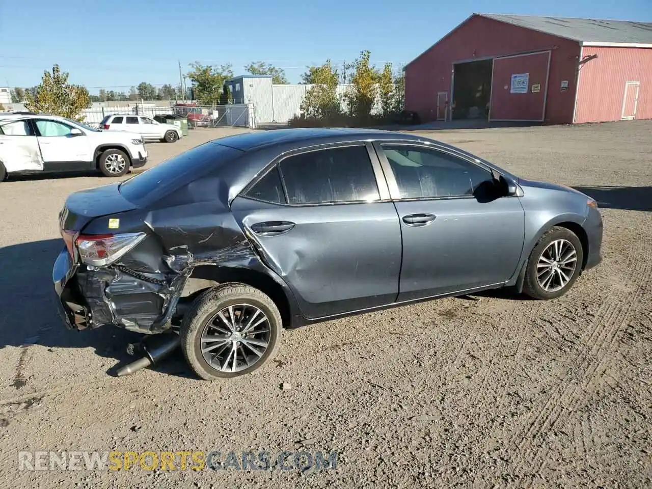 3 Photograph of a damaged car 2T1BURHEXKC235614 TOYOTA COROLLA 2019