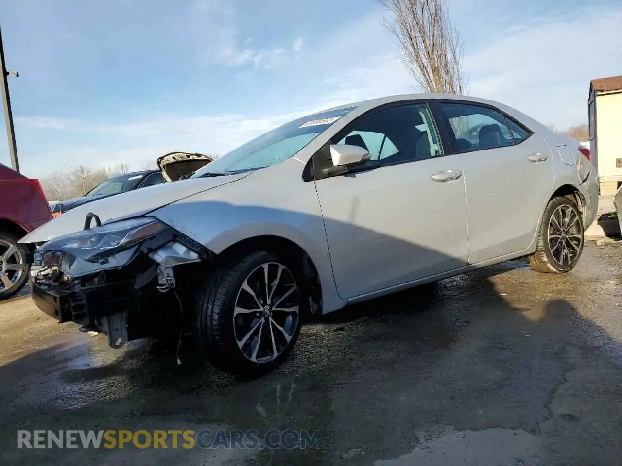 1 Photograph of a damaged car 2T1BURHEXKC236407 TOYOTA COROLLA 2019