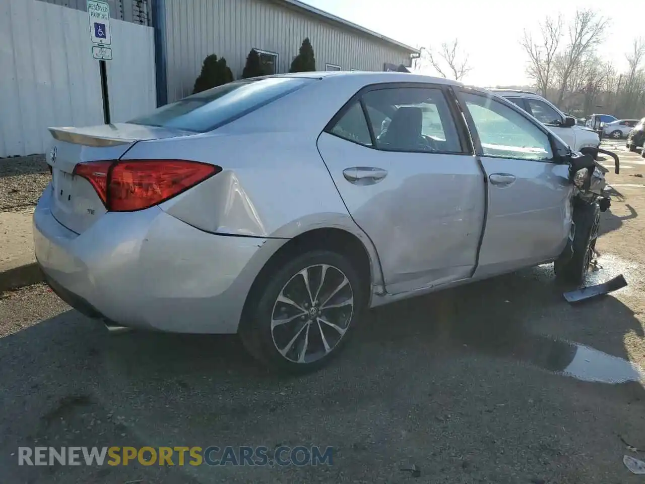 3 Photograph of a damaged car 2T1BURHEXKC236407 TOYOTA COROLLA 2019