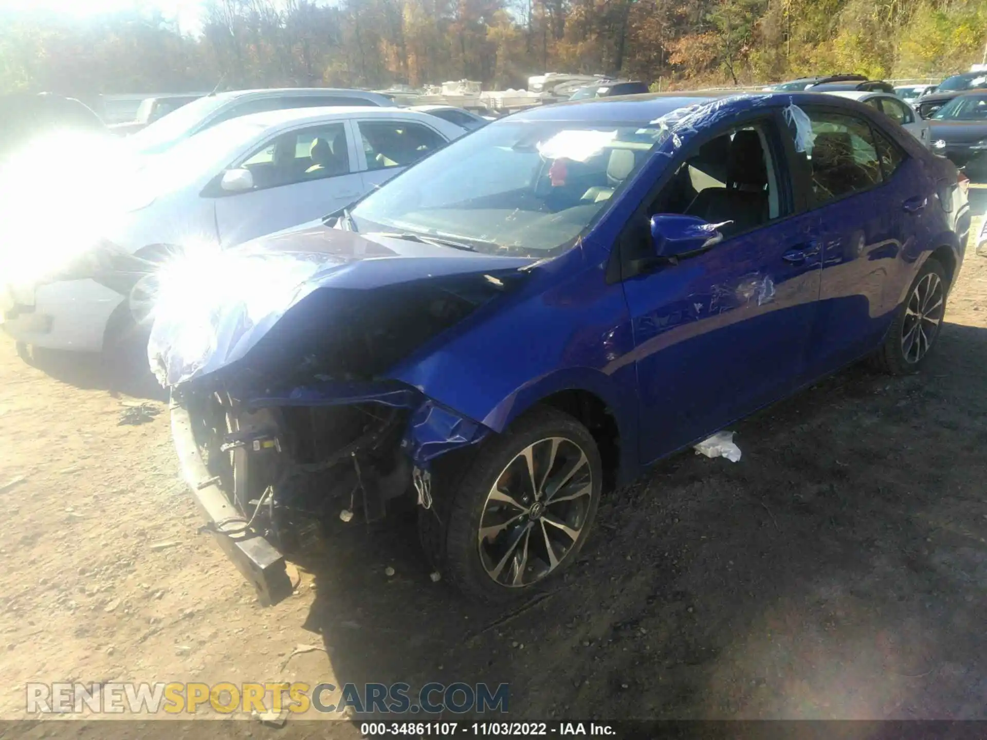 2 Photograph of a damaged car 2T1BURHEXKC238710 TOYOTA COROLLA 2019