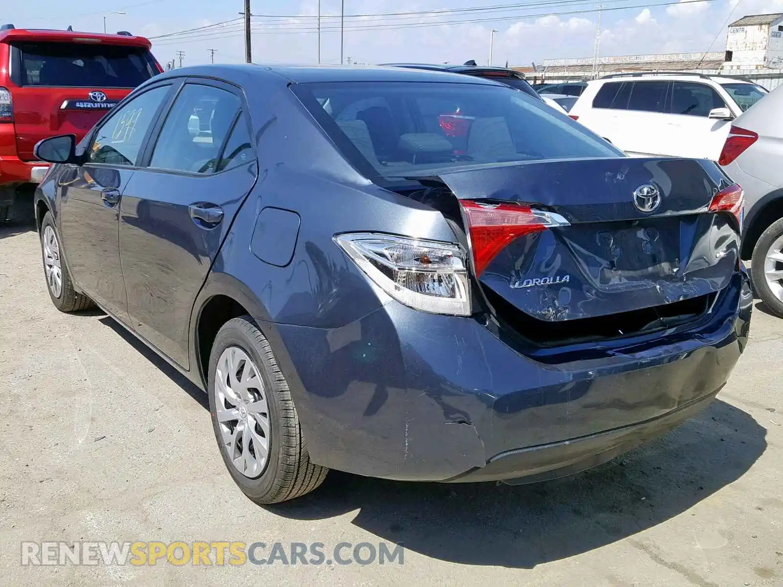 3 Photograph of a damaged car 2T1BURHEXKC238979 TOYOTA COROLLA 2019