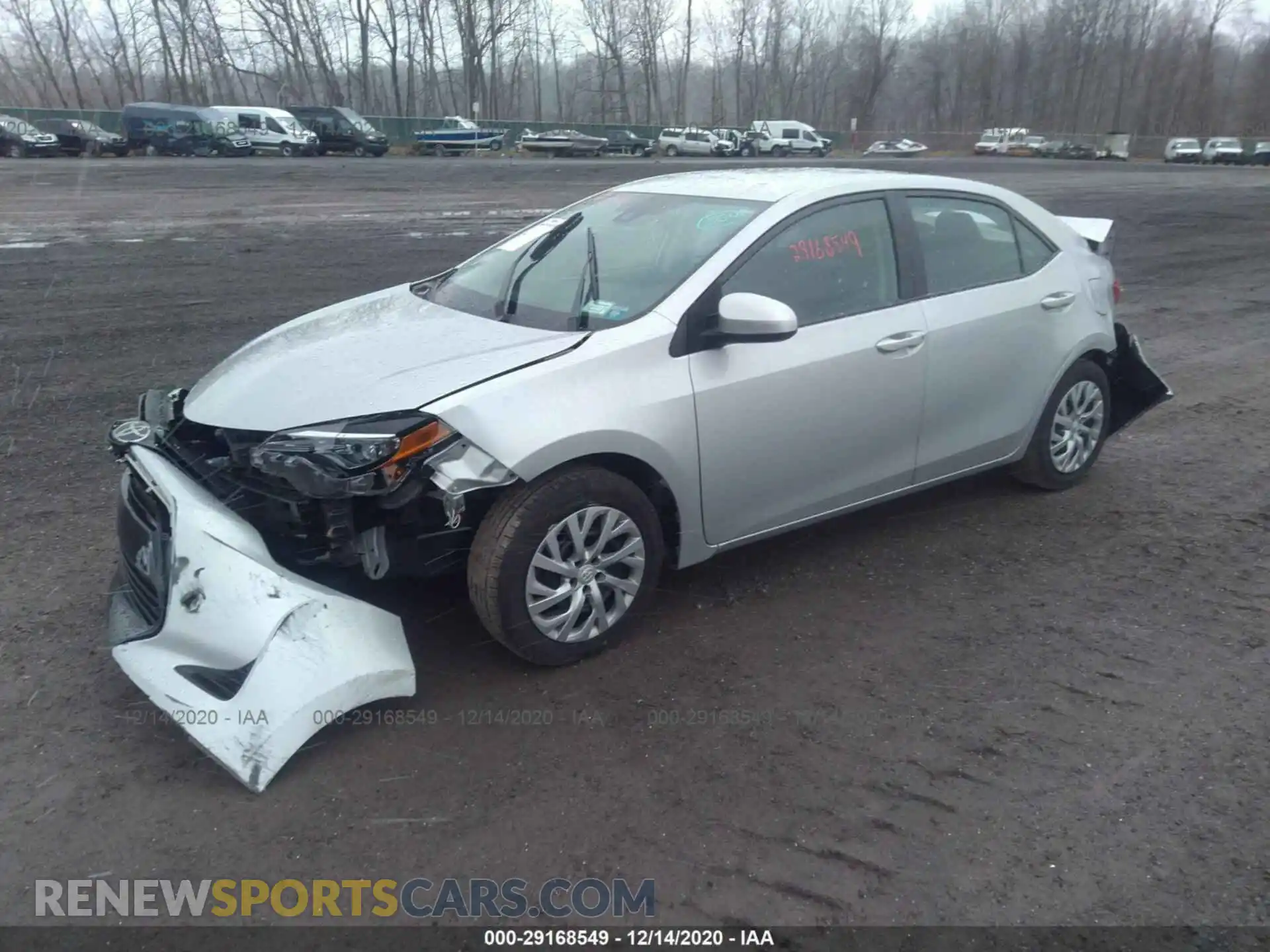 2 Photograph of a damaged car 2T1BURHEXKC239341 TOYOTA COROLLA 2019