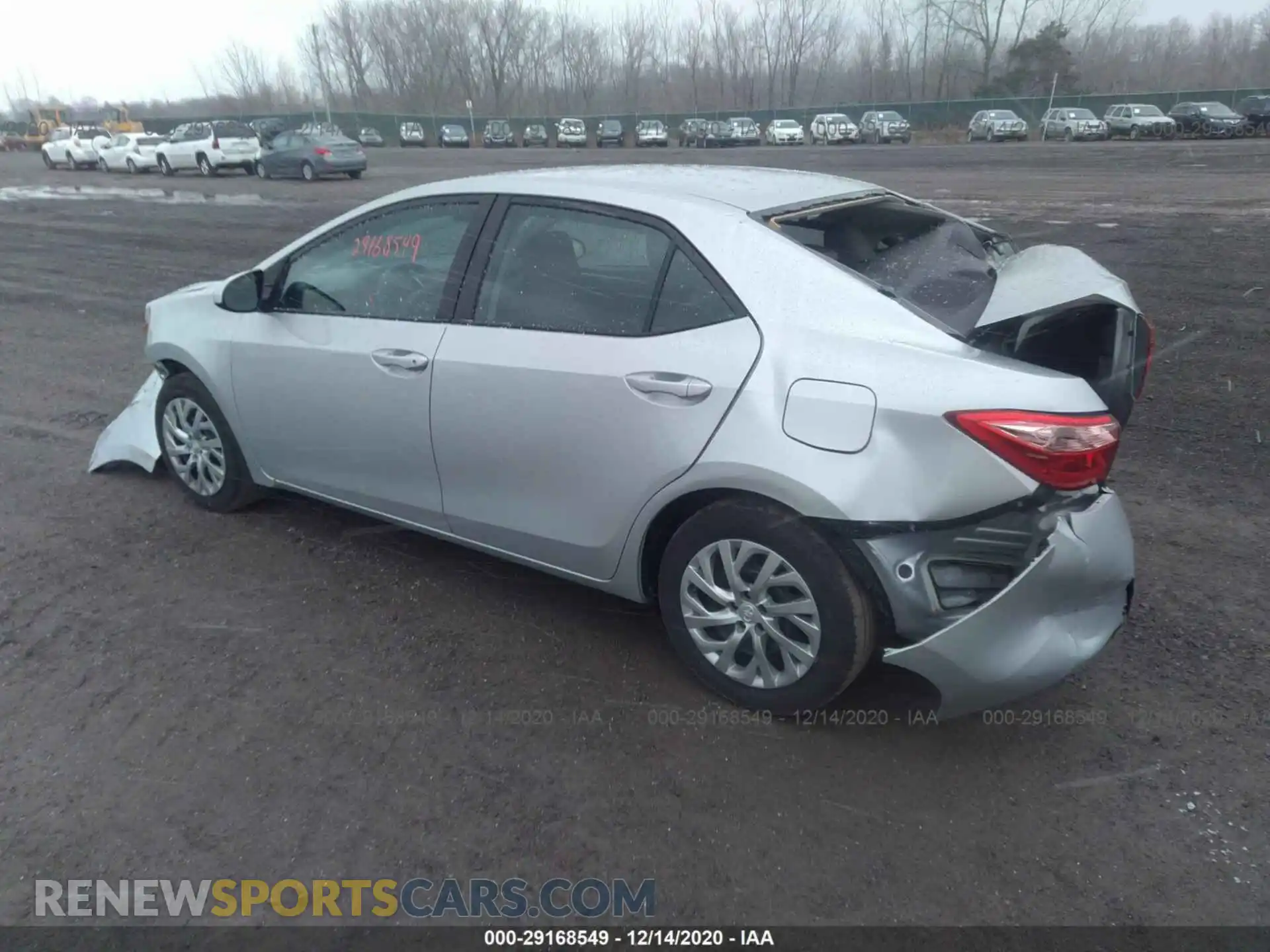3 Photograph of a damaged car 2T1BURHEXKC239341 TOYOTA COROLLA 2019