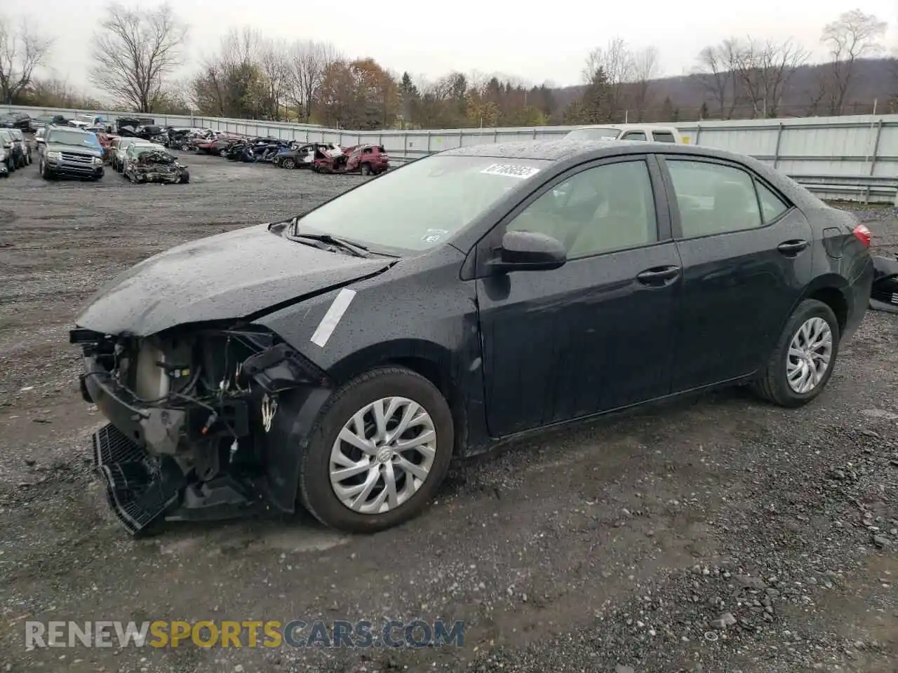 1 Photograph of a damaged car 2T1BURHEXKC239601 TOYOTA COROLLA 2019