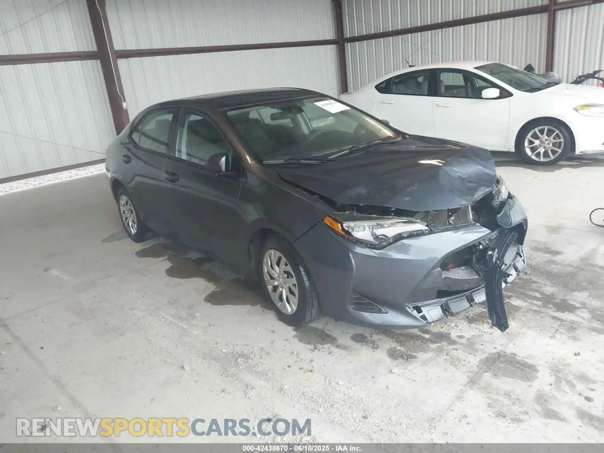 1 Photograph of a damaged car 2T1BURHEXKC240389 TOYOTA COROLLA 2019
