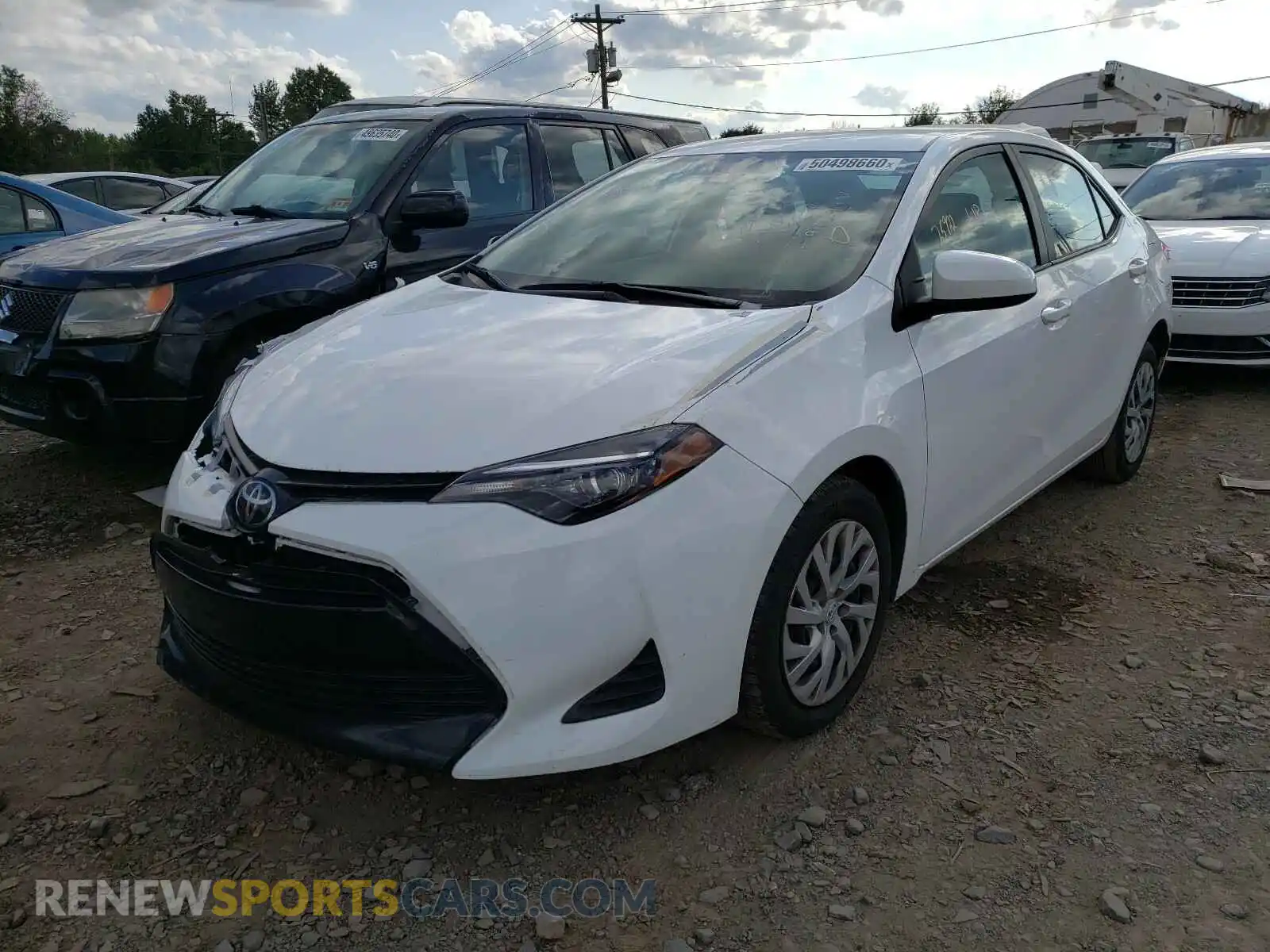 2 Photograph of a damaged car 2T1BURHEXKC241994 TOYOTA COROLLA 2019