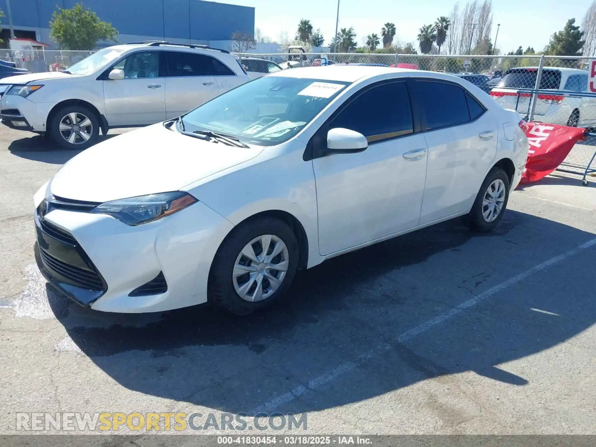 2 Photograph of a damaged car 5YFBPRHE4KP936883 TOYOTA COROLLA 2019