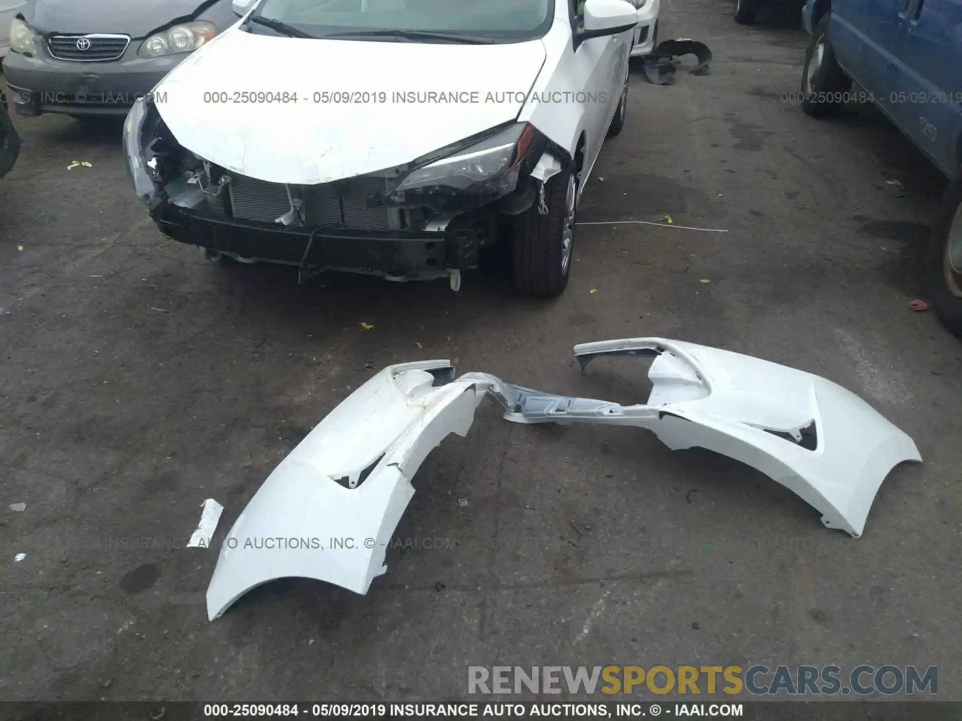 6 Photograph of a damaged car 5YFBURHE0KP893331 TOYOTA COROLLA 2019