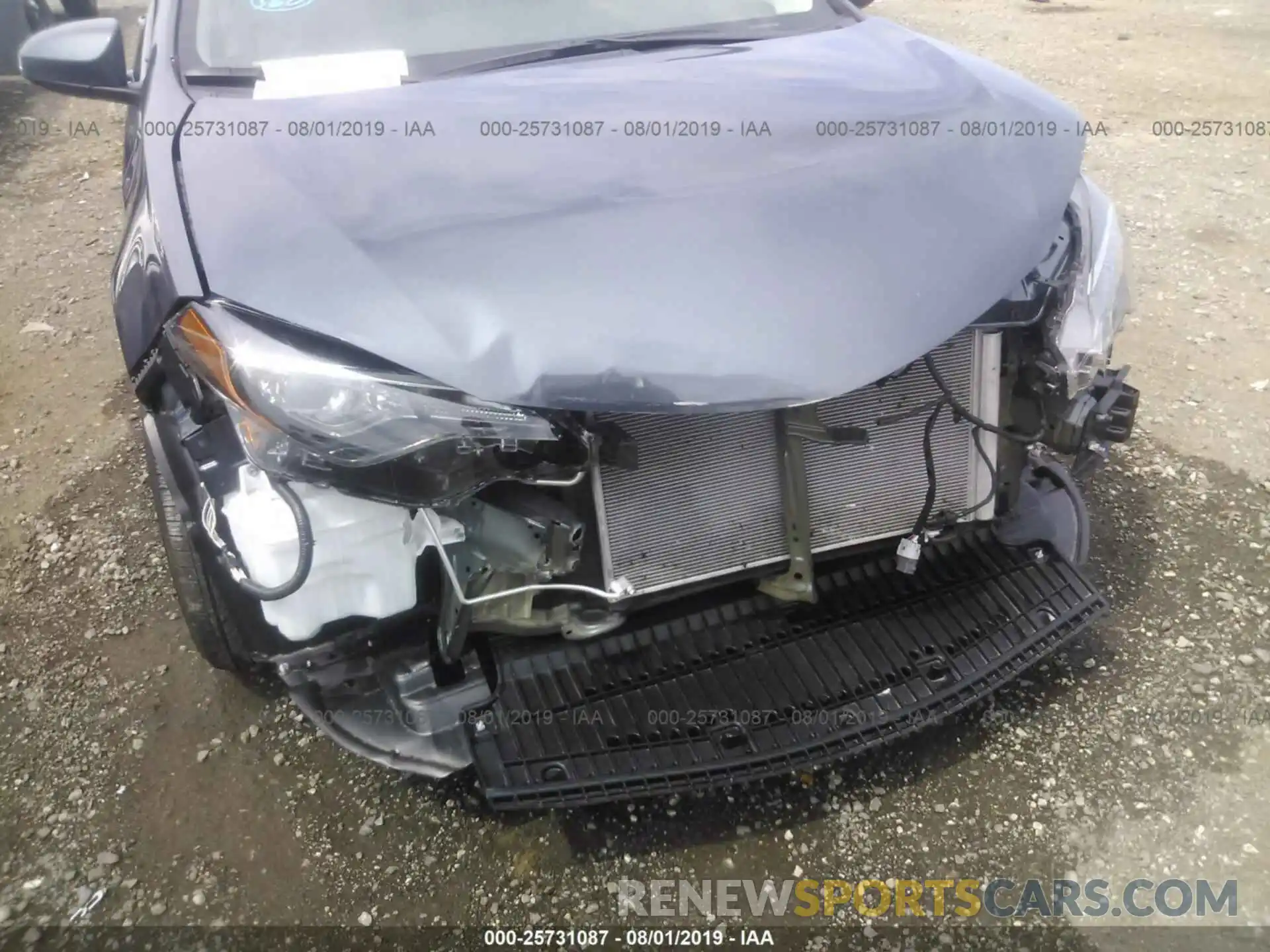 6 Photograph of a damaged car 5YFBURHE0KP916963 TOYOTA COROLLA 2019