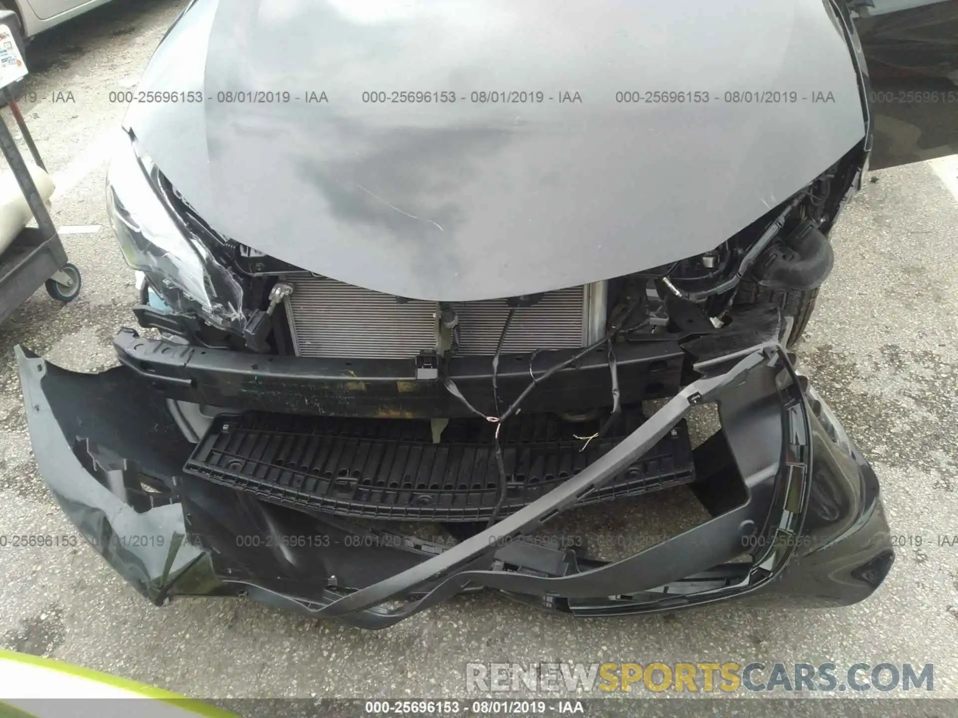 6 Photograph of a damaged car 5YFBURHE0KP942382 TOYOTA COROLLA 2019