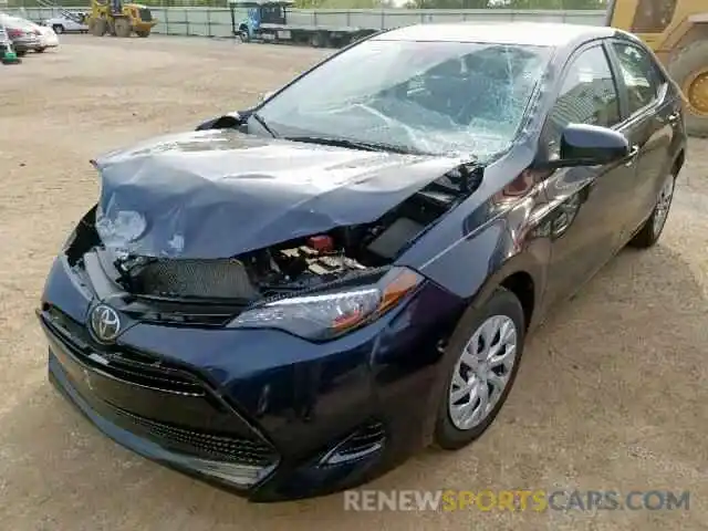 2 Photograph of a damaged car 5YFBURHE1KP858670 TOYOTA COROLLA 2019
