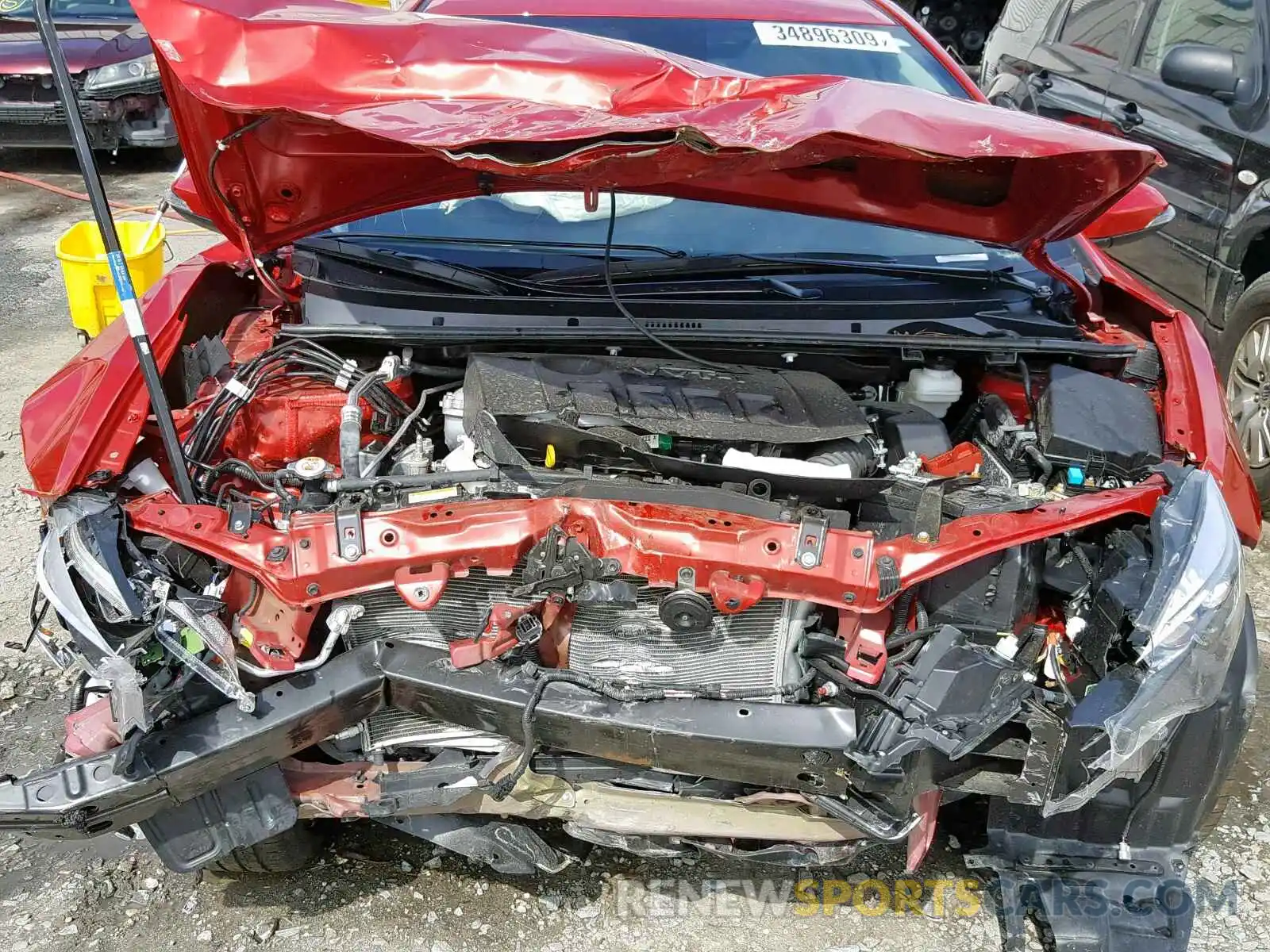 7 Photograph of a damaged car 5YFBURHE1KP869216 TOYOTA COROLLA 2019
