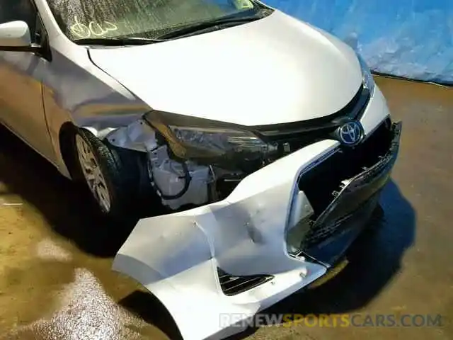 9 Photograph of a damaged car 5YFBURHE1KP922447 TOYOTA COROLLA 2019