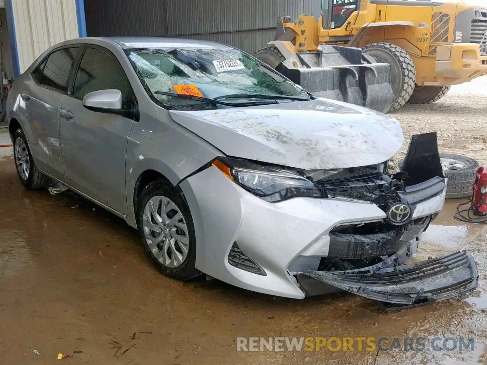 1 Photograph of a damaged car 5YFBURHE1KP924151 TOYOTA COROLLA 2019
