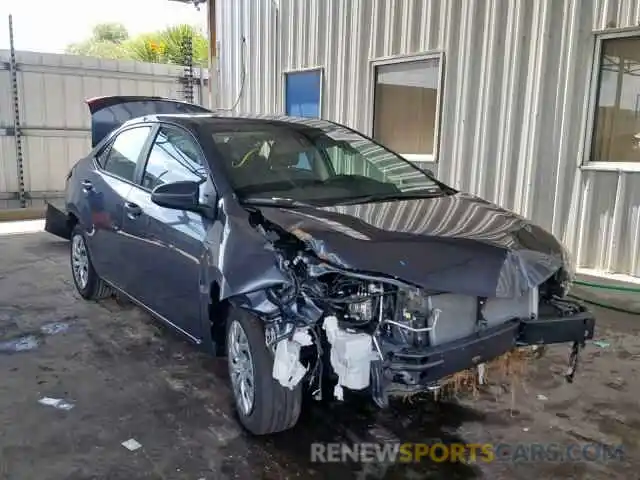 1 Photograph of a damaged car 5YFBURHE1KP937952 TOYOTA COROLLA 2019