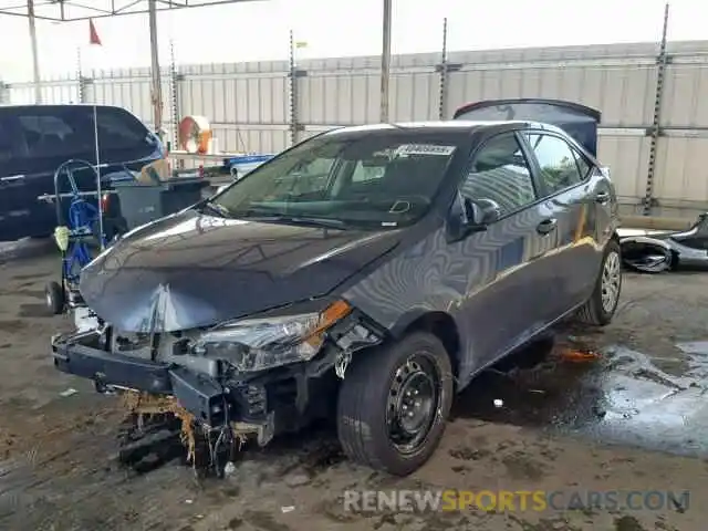 2 Photograph of a damaged car 5YFBURHE1KP937952 TOYOTA COROLLA 2019