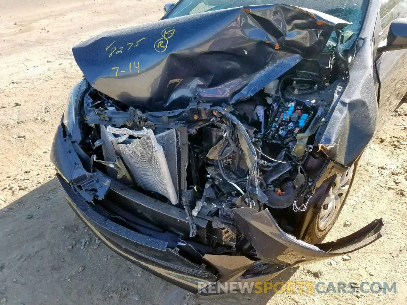 9 Photograph of a damaged car 5YFBURHE1KP938275 TOYOTA COROLLA 2019