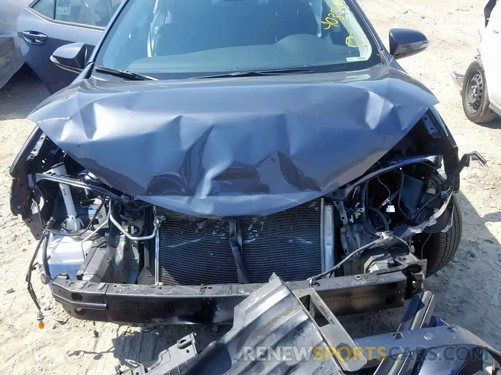 7 Photograph of a damaged car 5YFBURHE2KP857589 TOYOTA COROLLA 2019