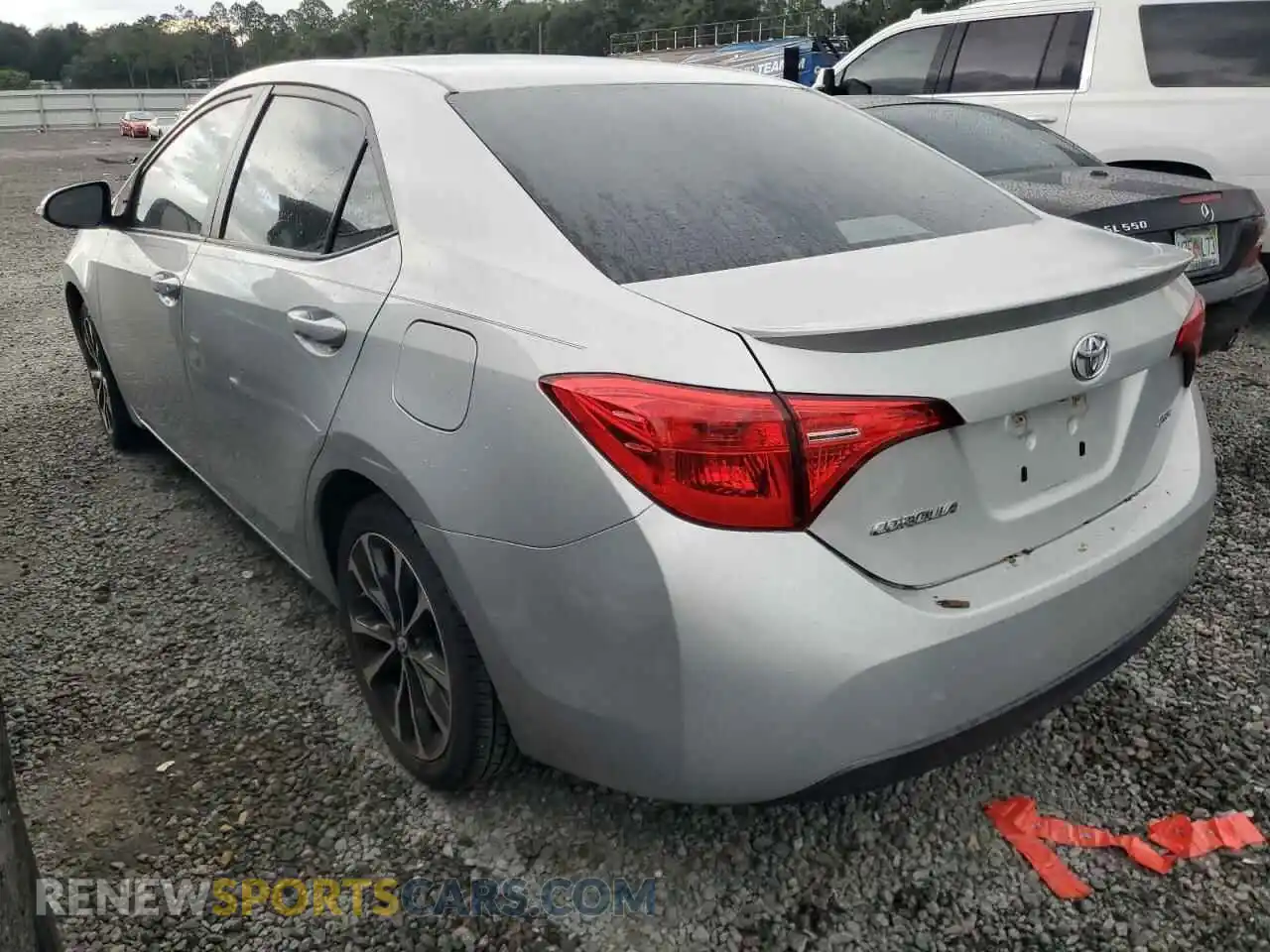 2 Photograph of a damaged car 5YFBURHE2KP863473 TOYOTA COROLLA 2019