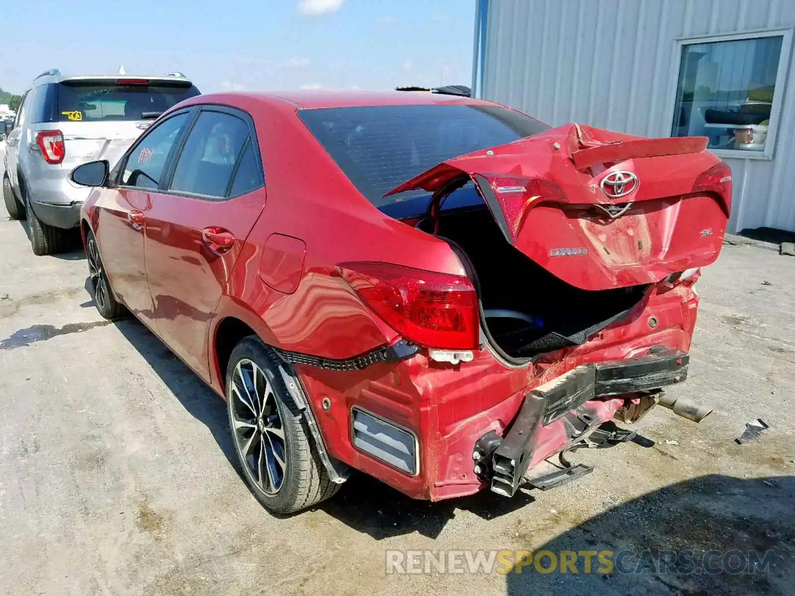 3 Photograph of a damaged car 5YFBURHE2KP870844 TOYOTA COROLLA 2019