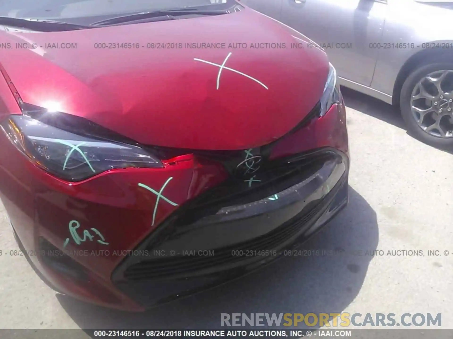 6 Photograph of a damaged car 5YFBURHE2KP874893 Toyota Corolla 2019