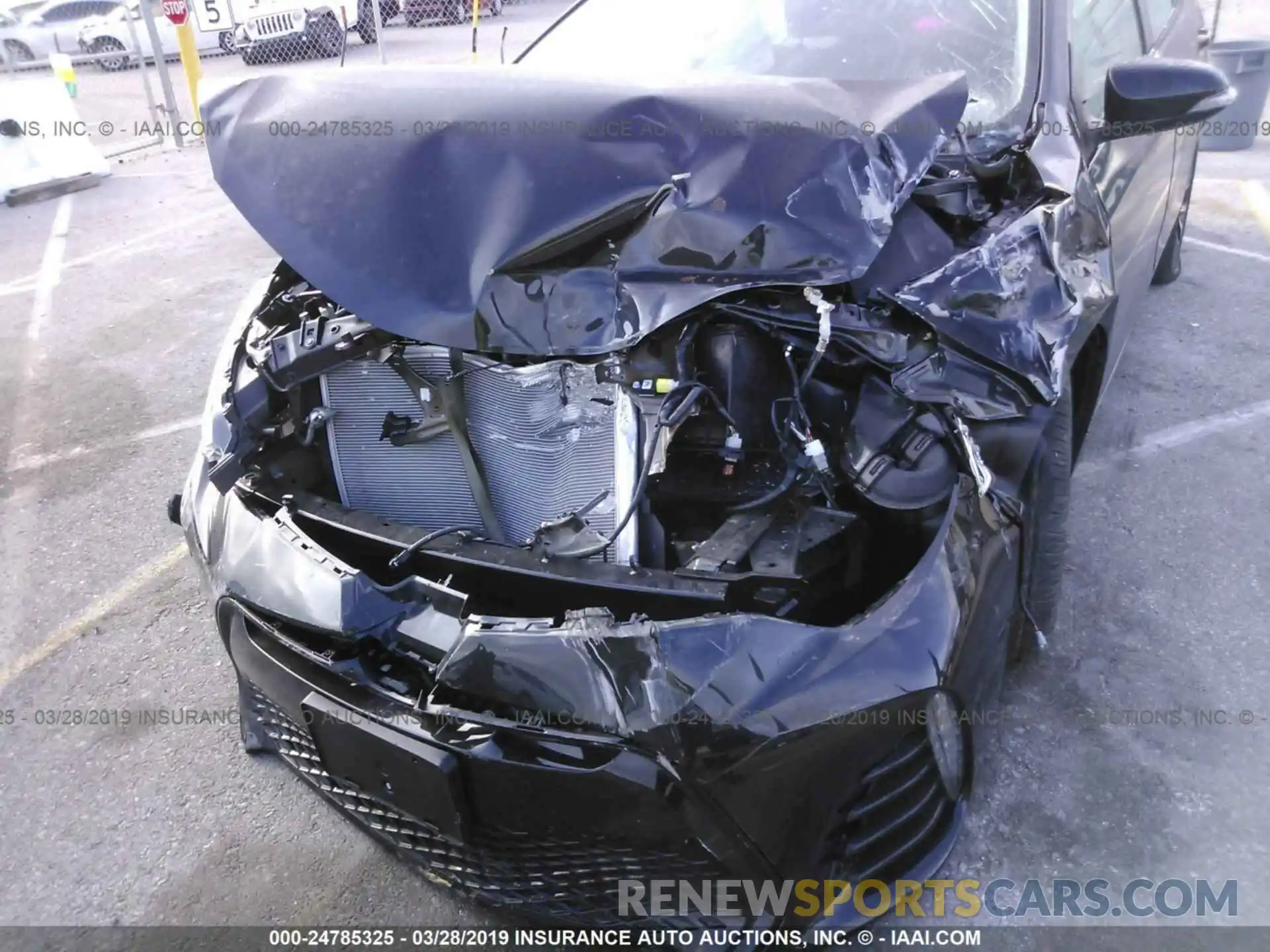 6 Photograph of a damaged car 5YFBURHE2KP898692 TOYOTA COROLLA 2019
