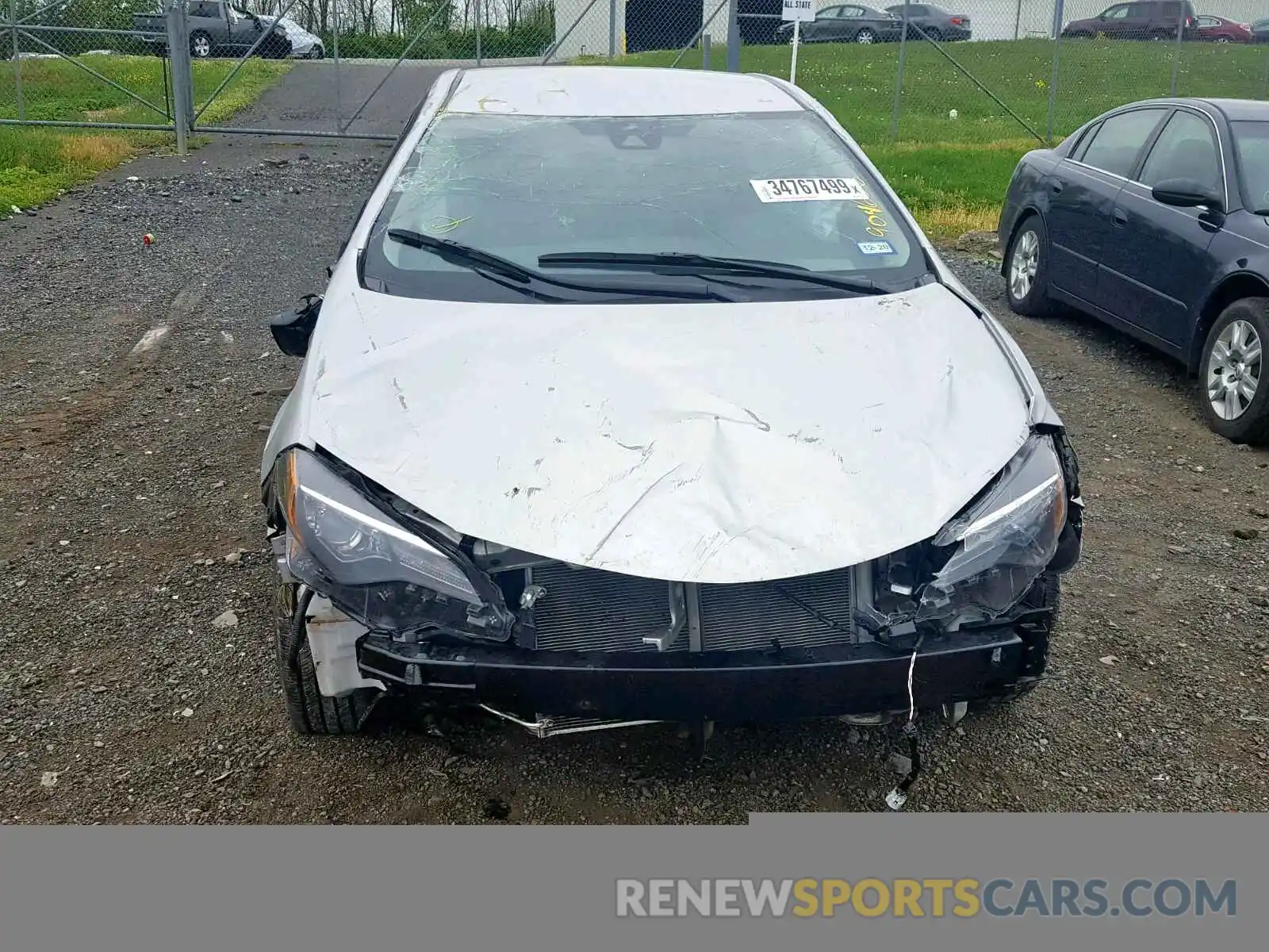 9 Photograph of a damaged car 5YFBURHE2KP904636 TOYOTA COROLLA 2019